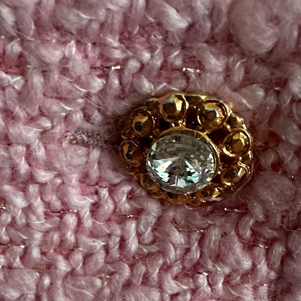 Neiman Marcus Pink Textured Blazer - Picture 4 of 7